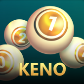 Keno cards game icon